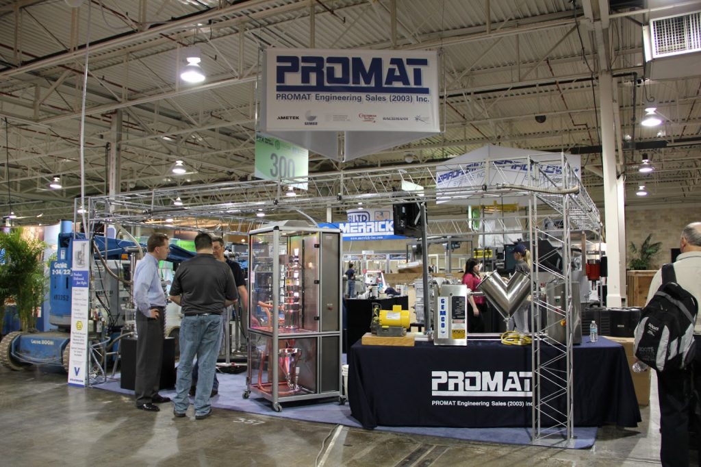 PROMAT will be exhibiting at the Powder Bulk Solids show at the Toronto Congress Centre May 14-16, 2023.