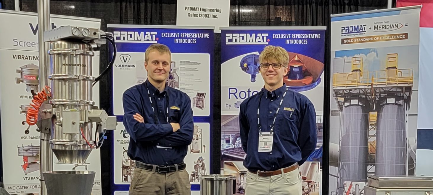 PROMAT Tradeshow booth.